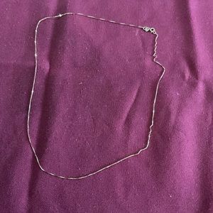 Necklace 18” Baby box chain 14K New, never worn.
